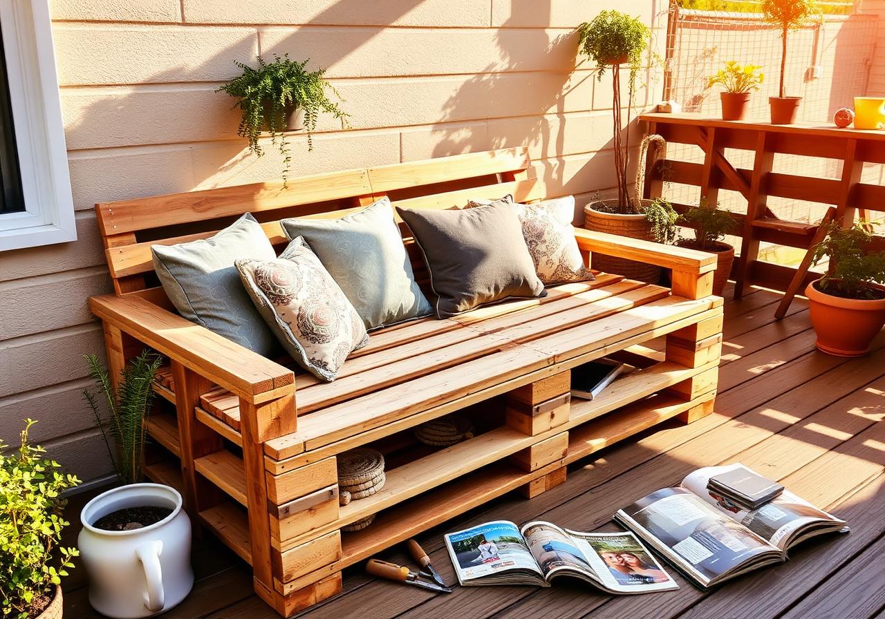 DIY: estantería flotante con madera reciclada