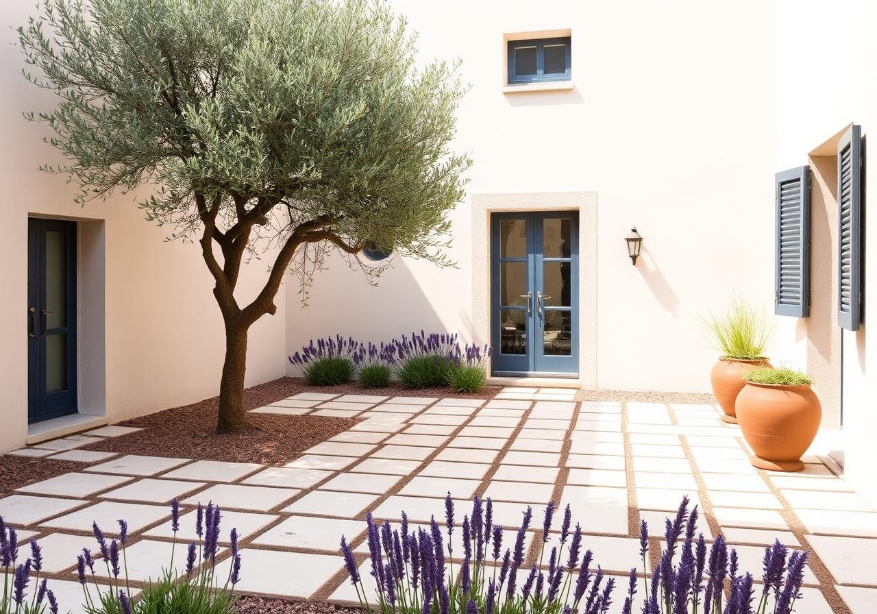 Cómo diseñar un jardín mediterráneo de bajo mantenimiento
